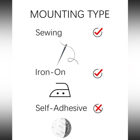 STAR IRON ON PATCH - Picture 2 of 4